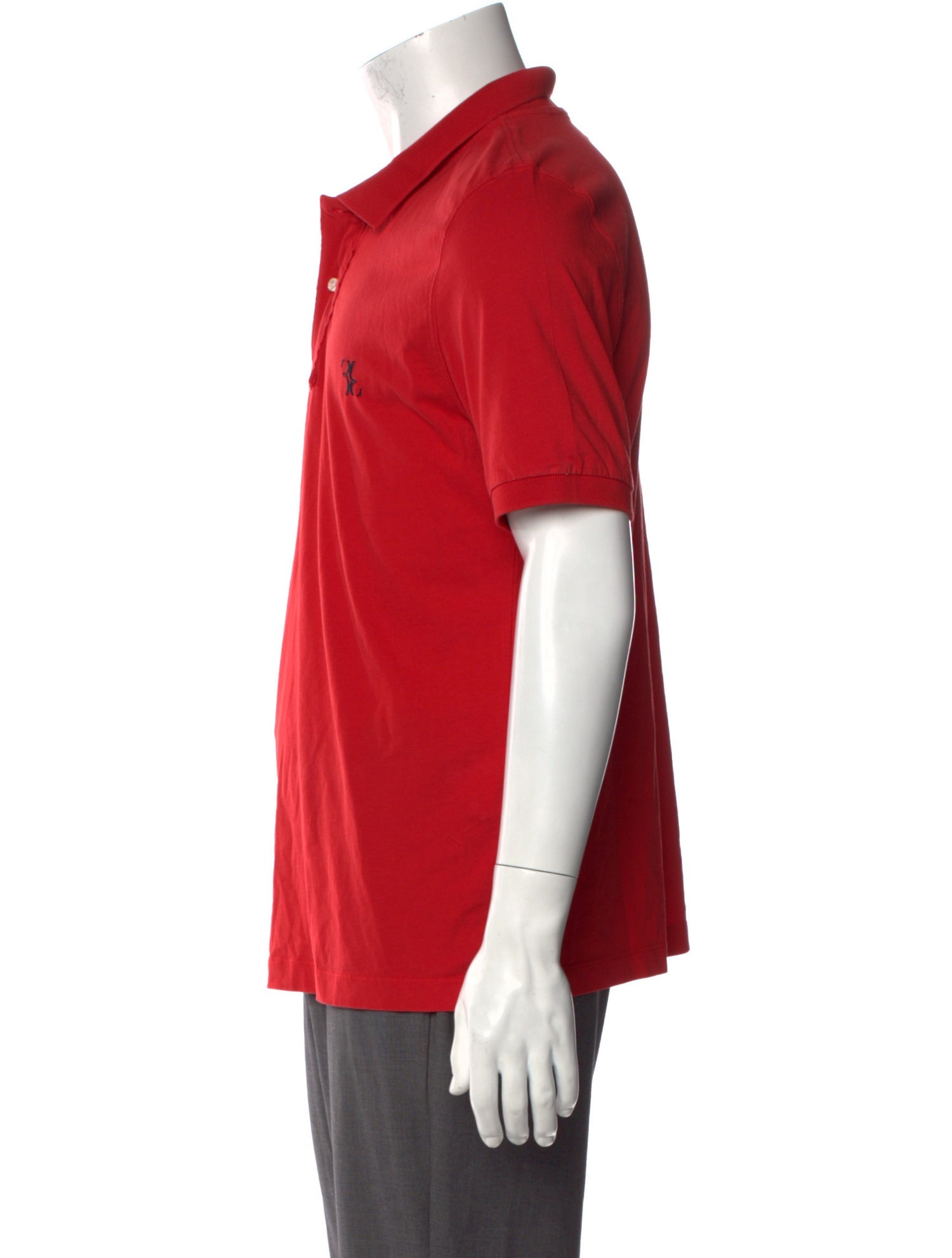 Billionaire Collar Short Sleeve Polo Shirt