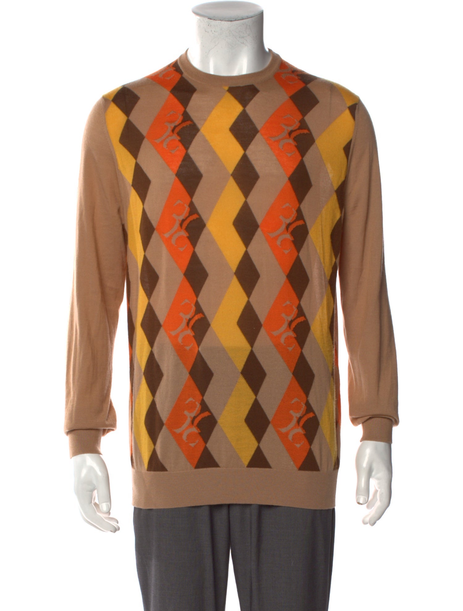 Billionaire Cashmere Printed Pullover