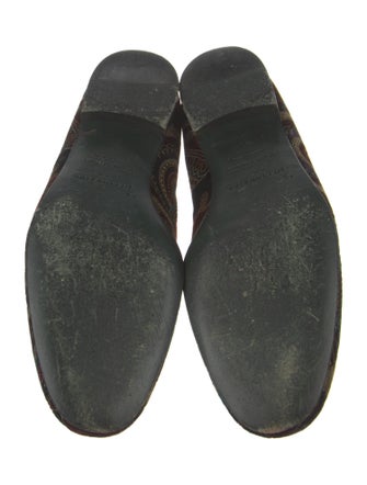 Billionaire Suede Printed Slippers