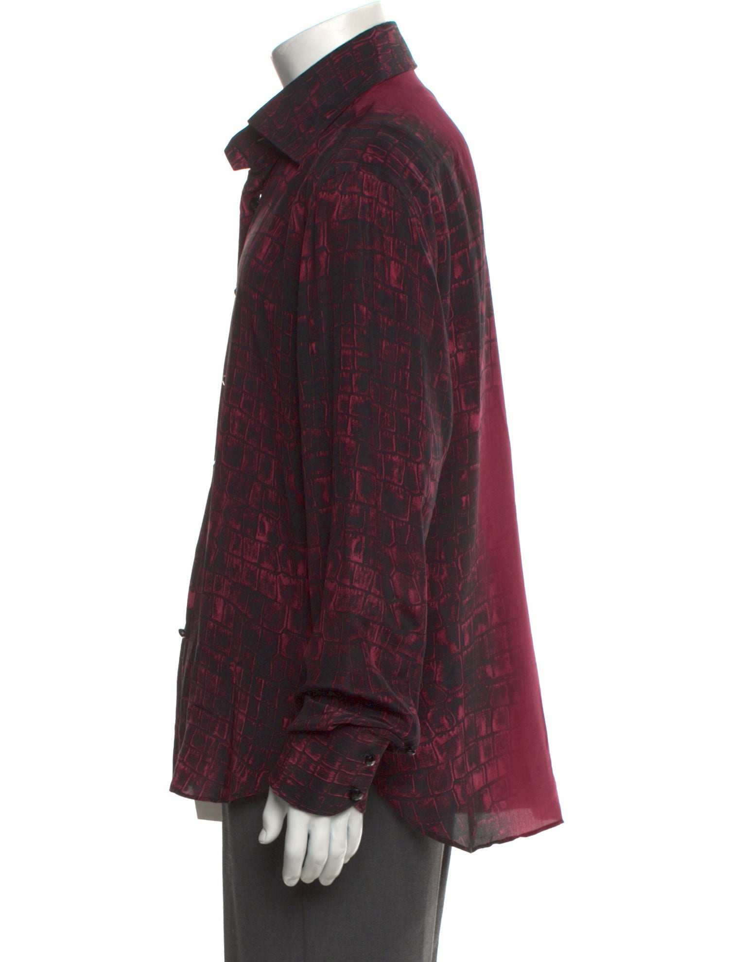 Billionaire Silk Printed Shirt