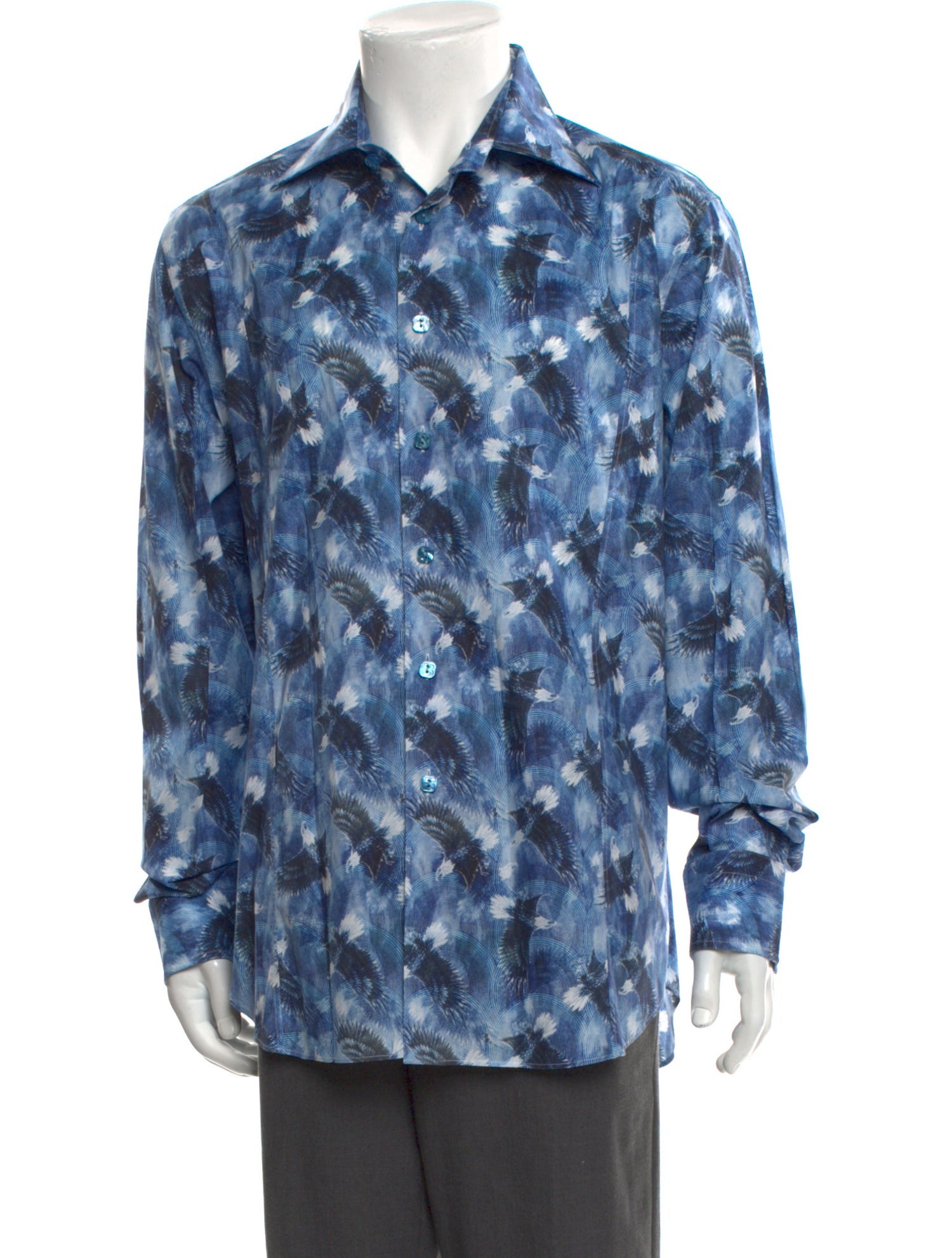 Billionaire Printed Long Sleeve Shirt