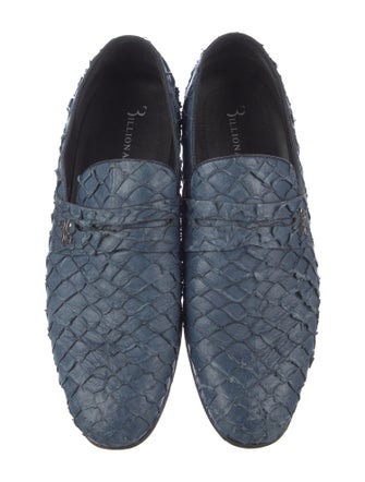 Billionaire Snakeskin Loafers