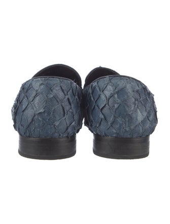 Billionaire Snakeskin Loafers