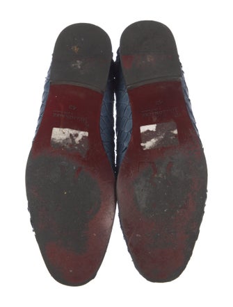 Billionaire Snakeskin Loafers