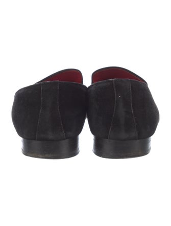 Billionaire Velvet Patterned Loafers