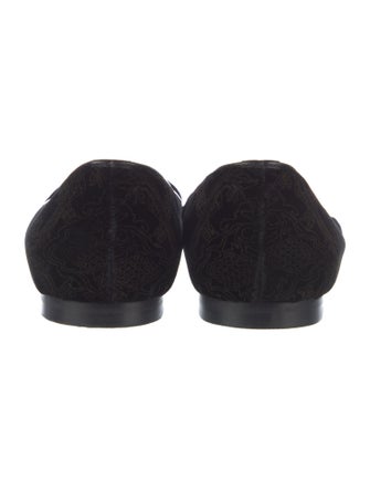 Billionaire Velvet Tassel Accents Loafers