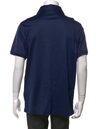 Billionaire Collar Short Sleeve Polo Shirt