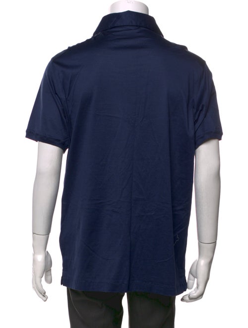 Billionaire Collar Short Sleeve Polo Shirt