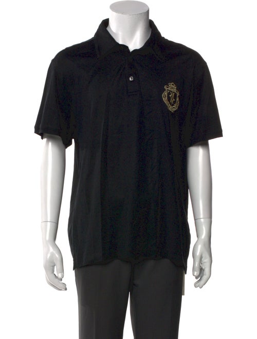 Billionaire Collar Short Sleeve Polo Shirt