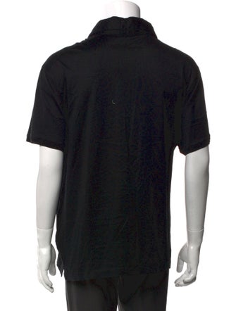 Billionaire Collar Short Sleeve Polo Shirt