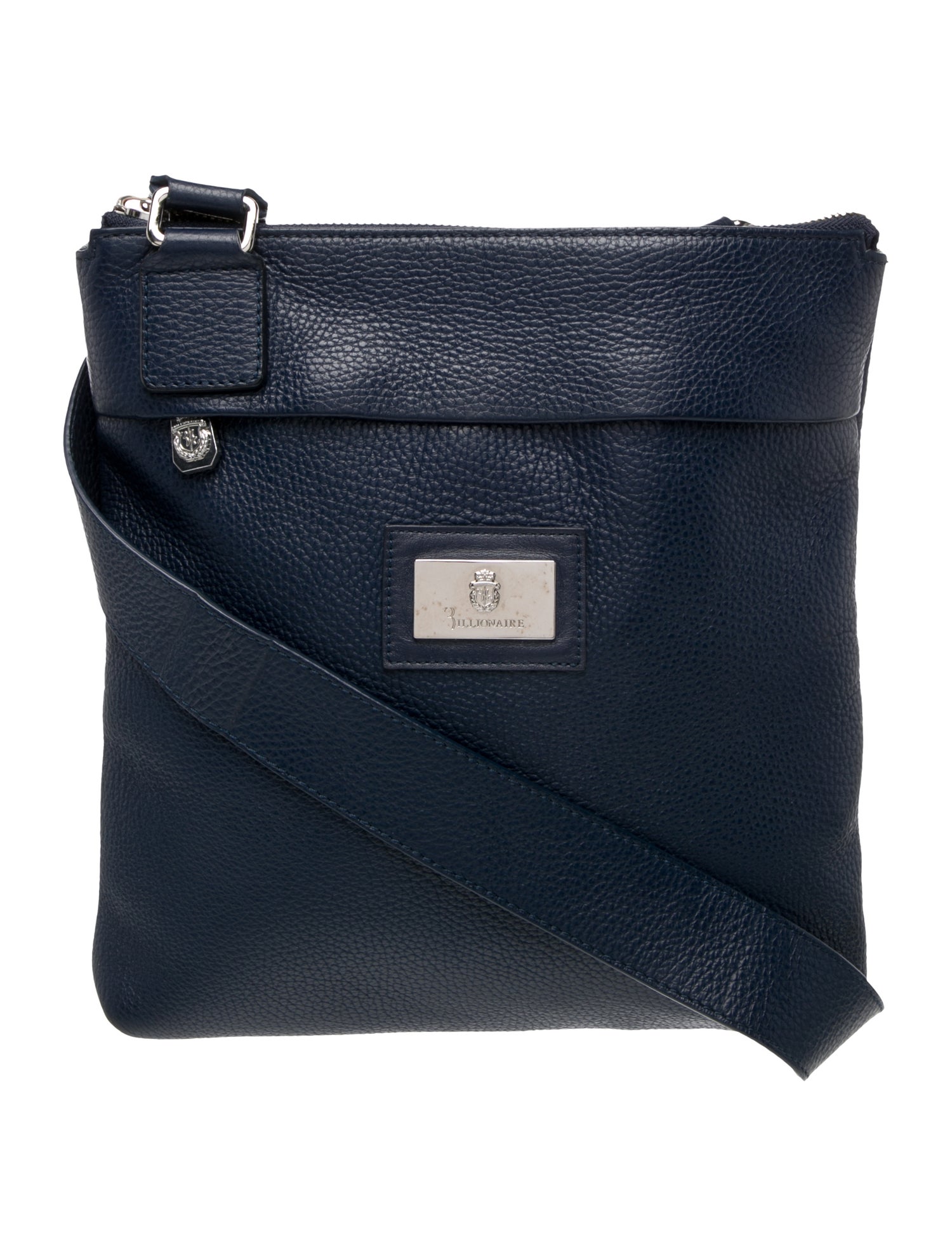 Billionaire Leather Messenger Bag