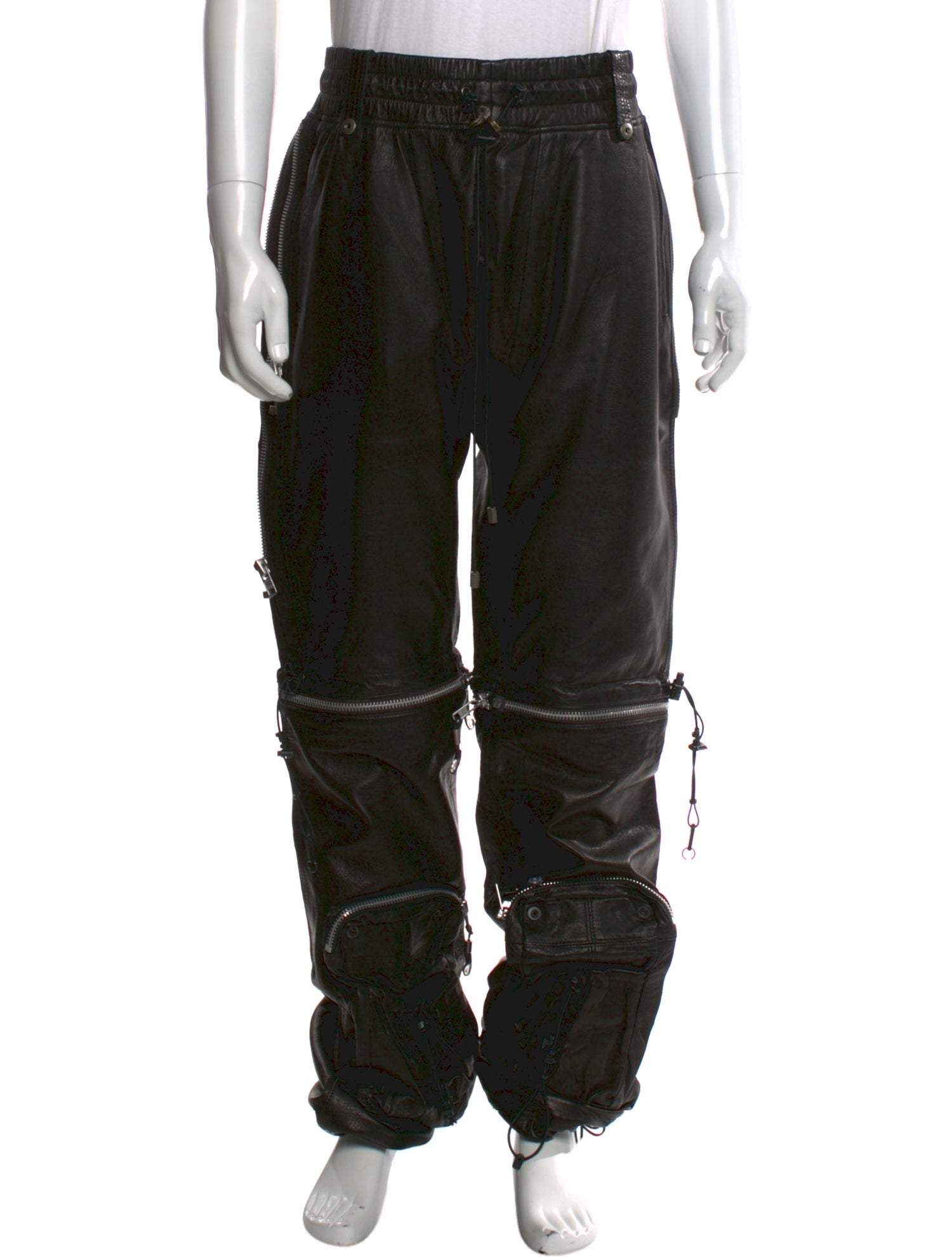Blackmerle Leather Ski Pants