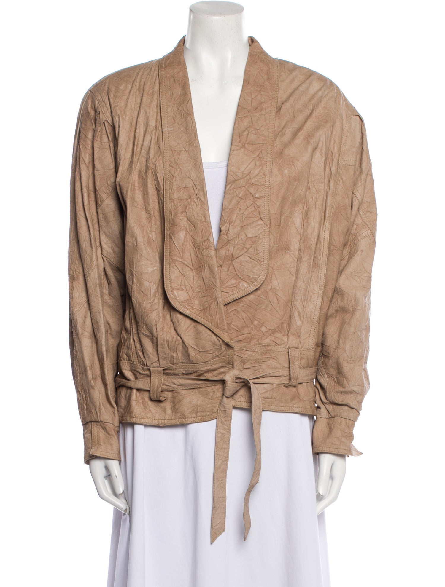 BERMANS Leather Blazer