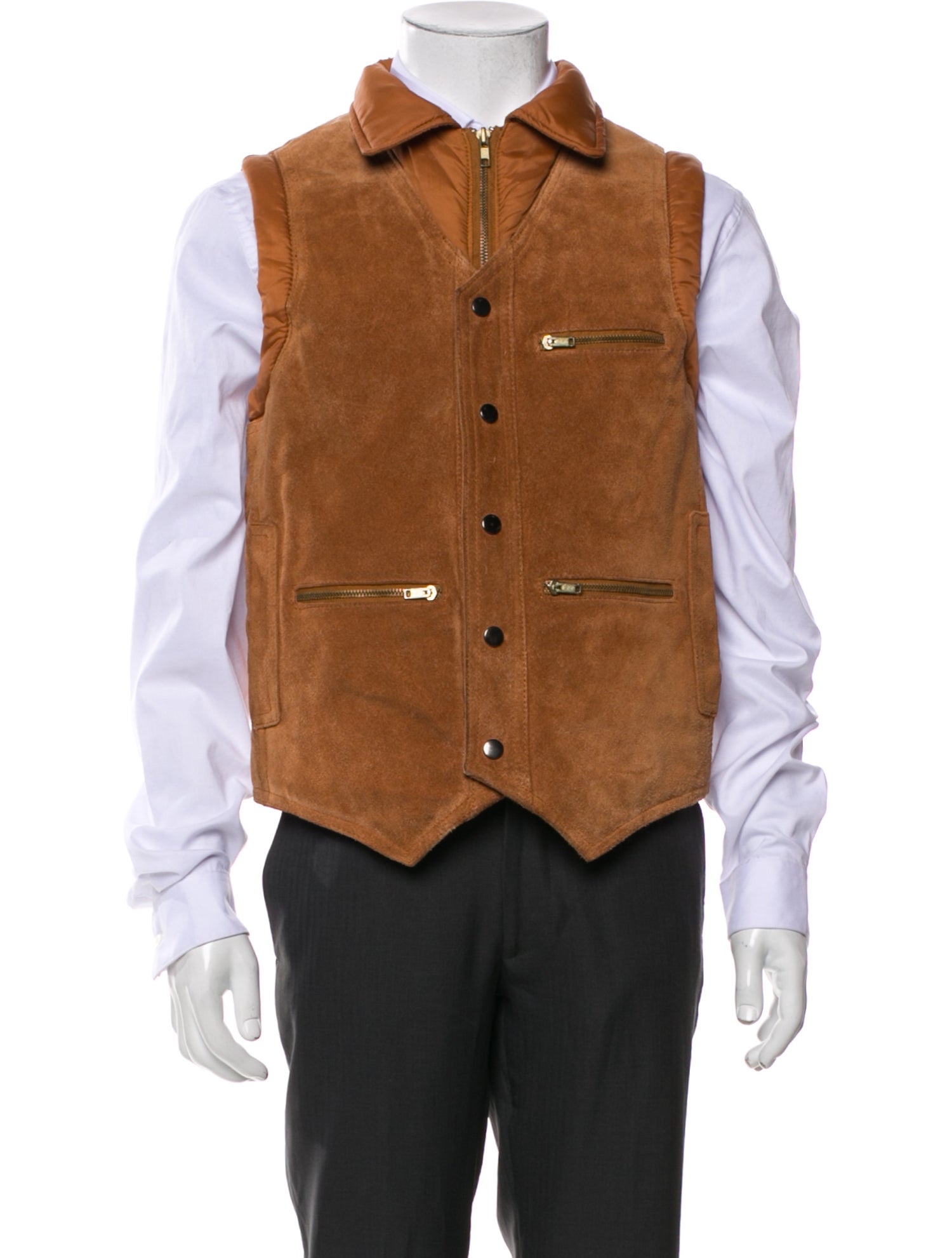 BERMANS Leather Vest