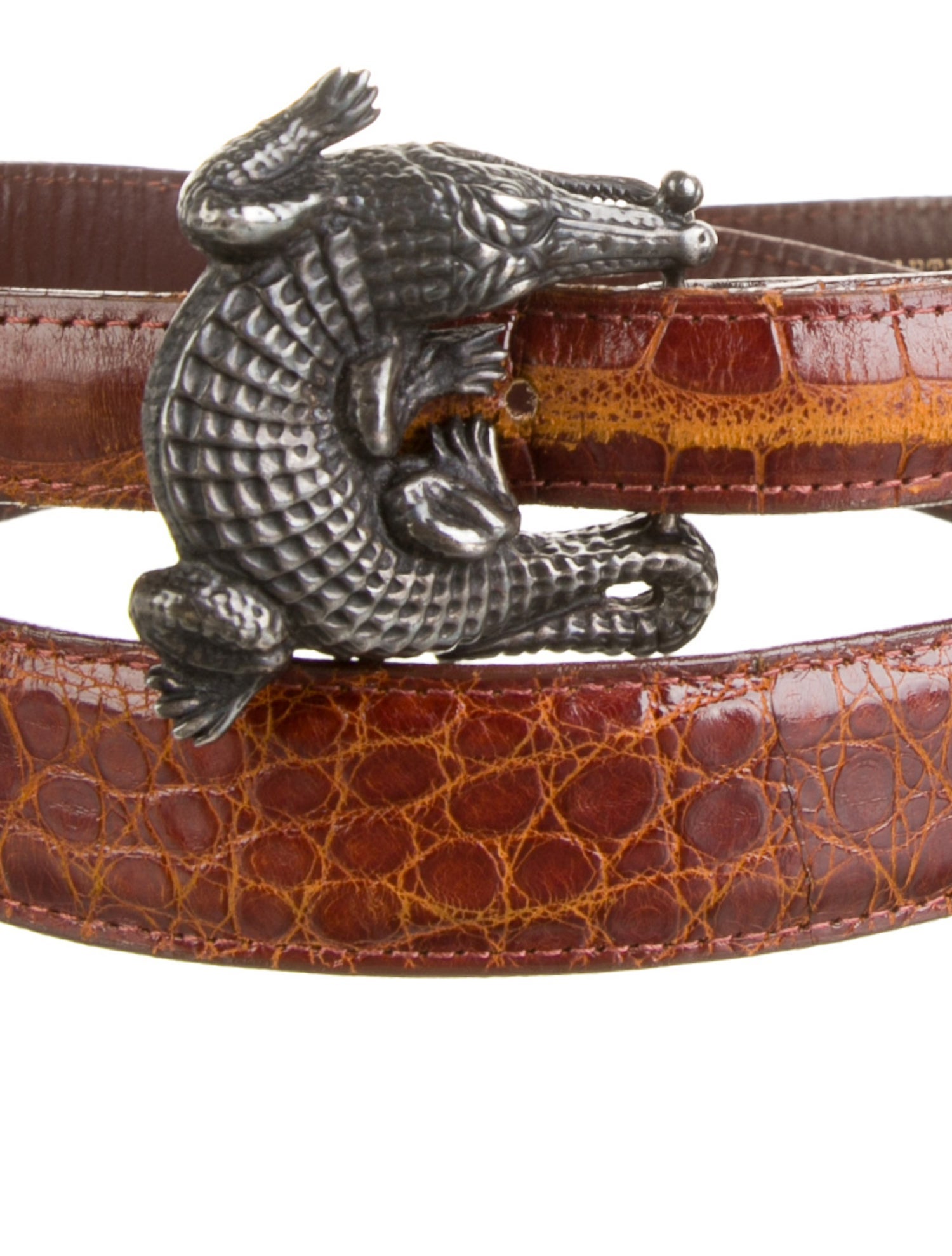 Billy Martin's Alligator Waist Belt