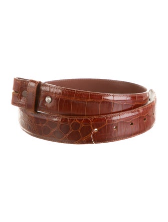 Billy Martin's Alligator Waist Belt