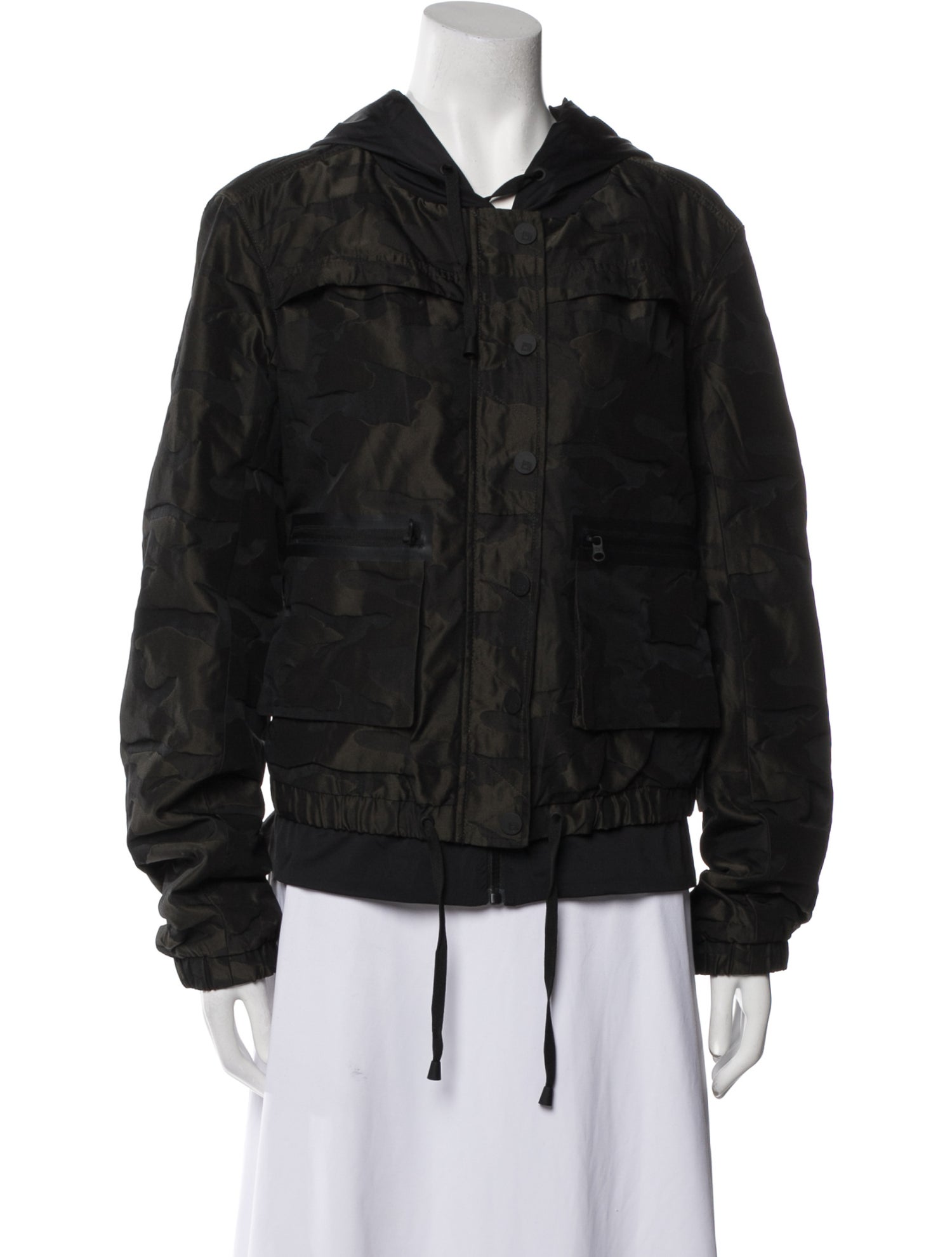 Blanc Noir Bomber Jacket