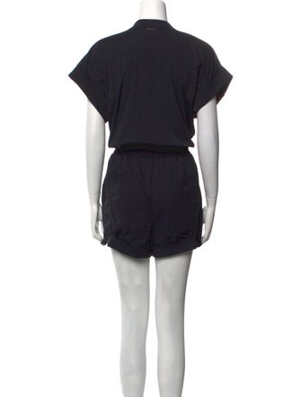 Blanc Noir Crew Neck Romper
