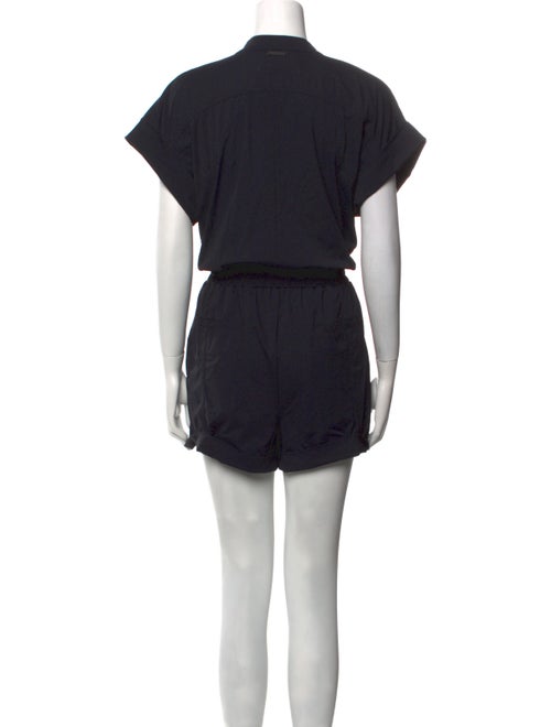 Blanc Noir Crew Neck Romper