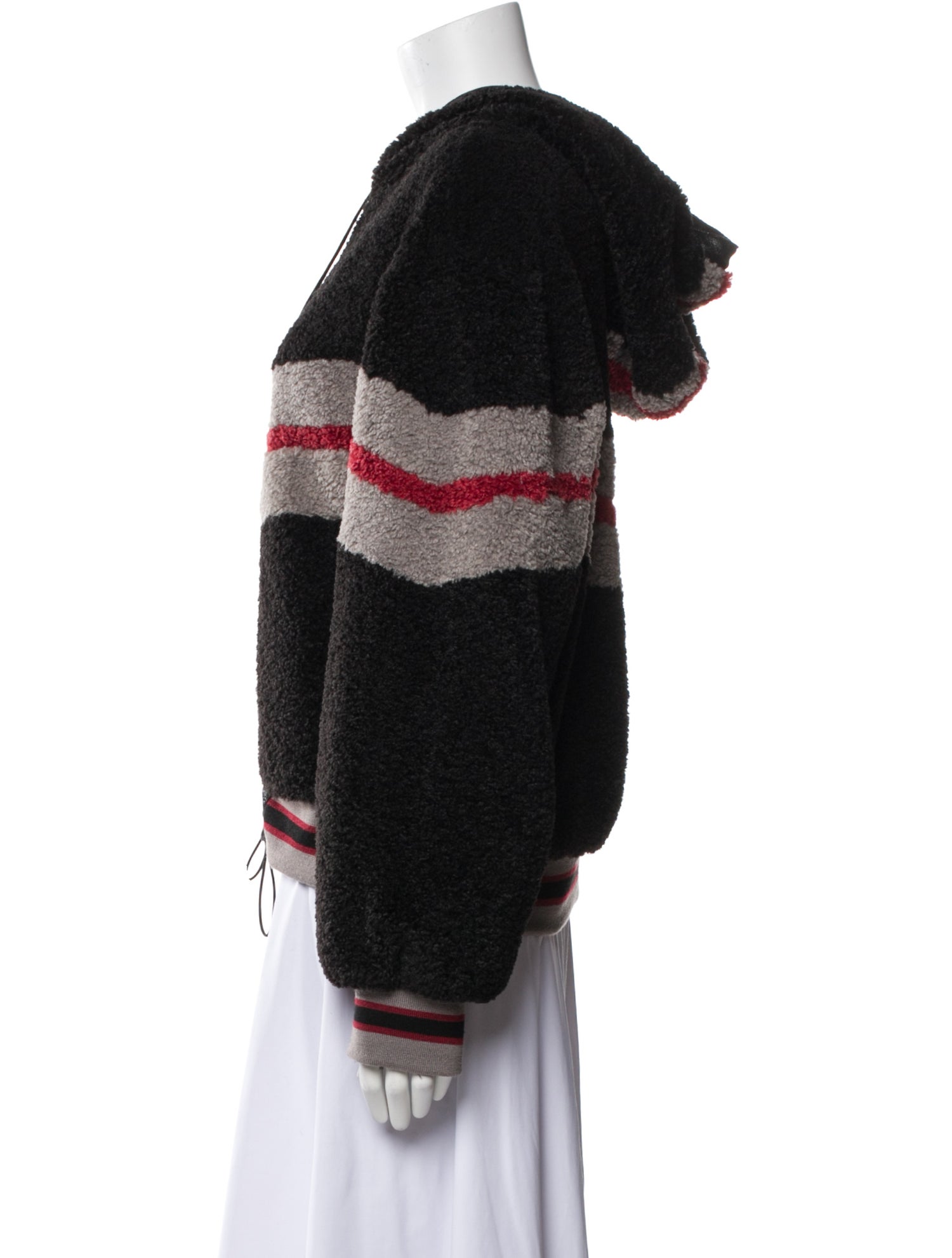 Blanc Noir Graphic Print Jacket