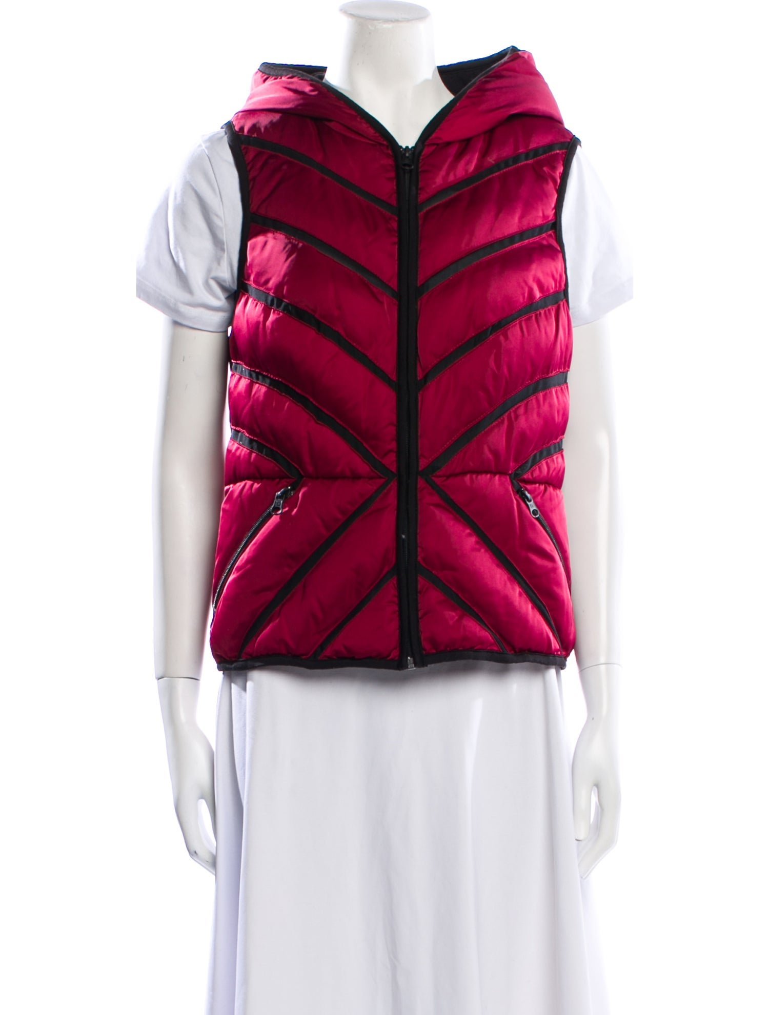 Blanc Noir Striped Vest