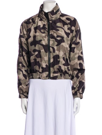 Blanc Noir Printed Jacket