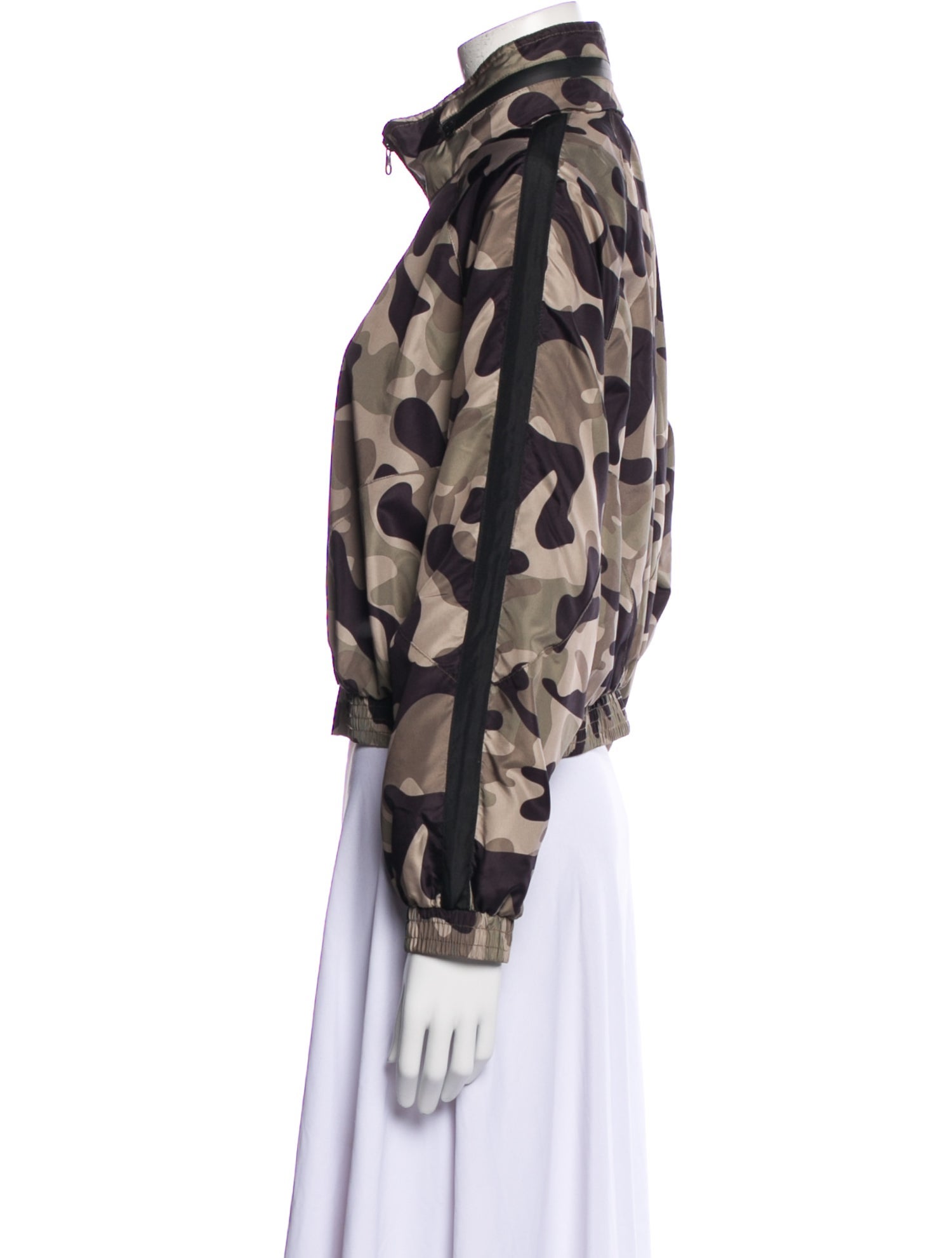 Blanc Noir Printed Jacket