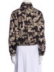 Blanc Noir Printed Jacket