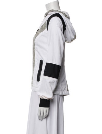 Blanc Noir Striped Performance Jacket