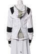 Blanc Noir Striped Performance Jacket