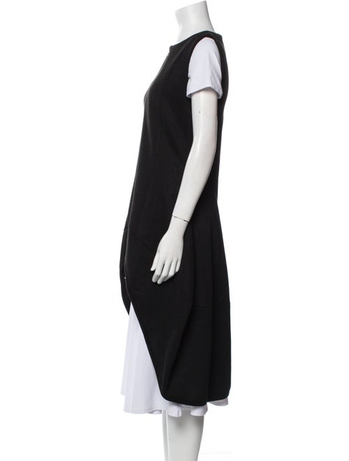 Blanc Noir Colorblock Pattern Coat