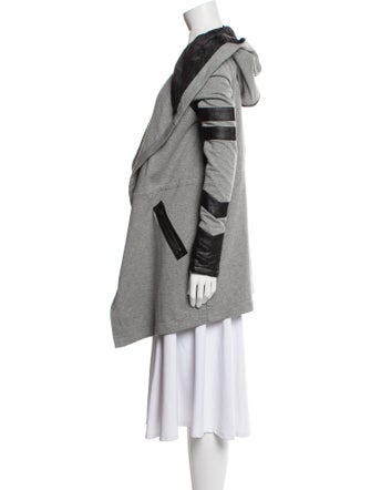 Blanc Noir Printed Coat