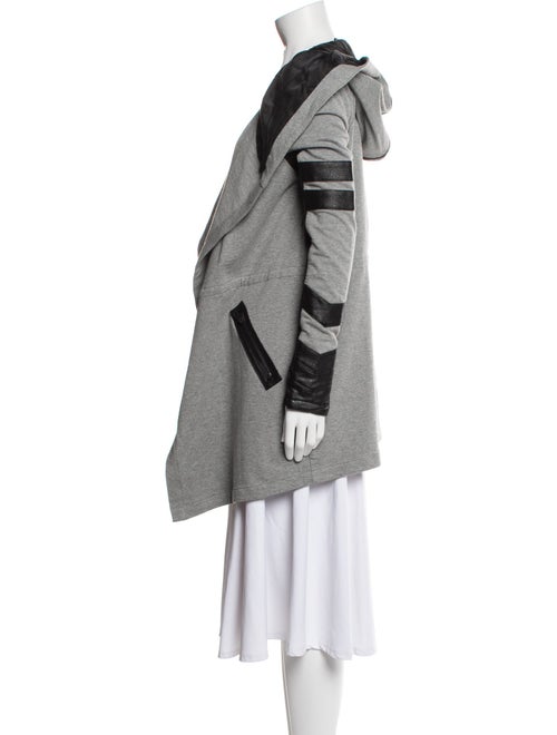 Blanc Noir Printed Coat