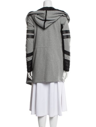 Blanc Noir Printed Coat