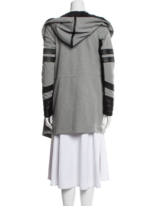 Blanc Noir Printed Coat