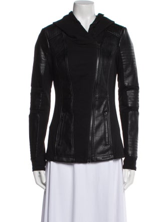 Blanc Noir Leather Biker Jacket