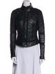 Blanc Noir Leather Biker Jacket