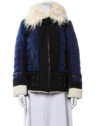 Blanc Noir Printed Down Coat