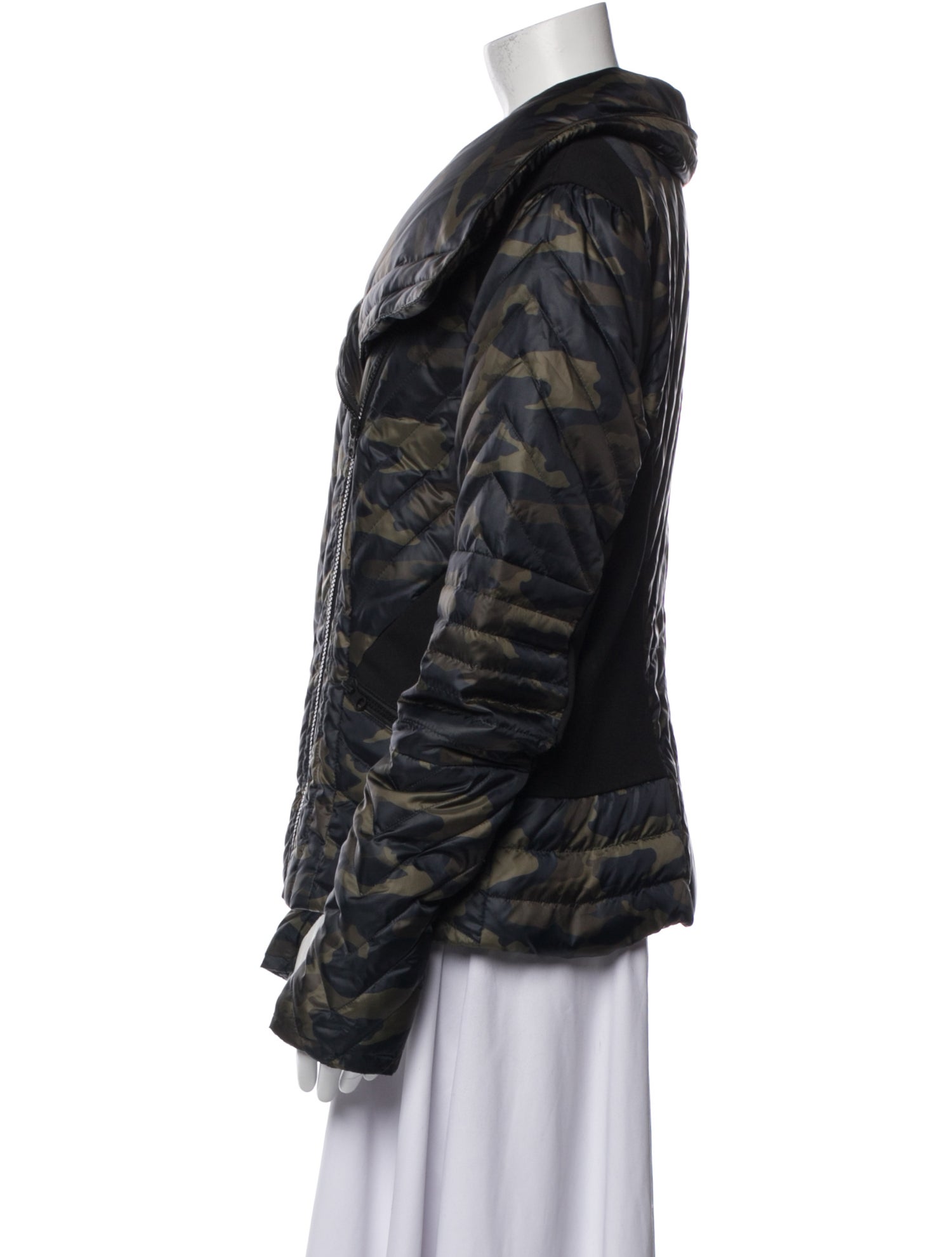 Blanc Noir Printed Down Jacket