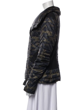 Blanc Noir Printed Down Jacket