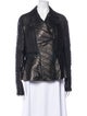 Blanc Noir Leather Biker Jacket