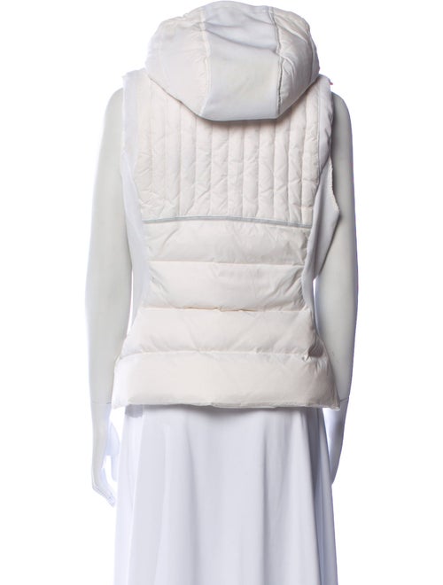 Blanc Noir Nylon Striped Down Coat