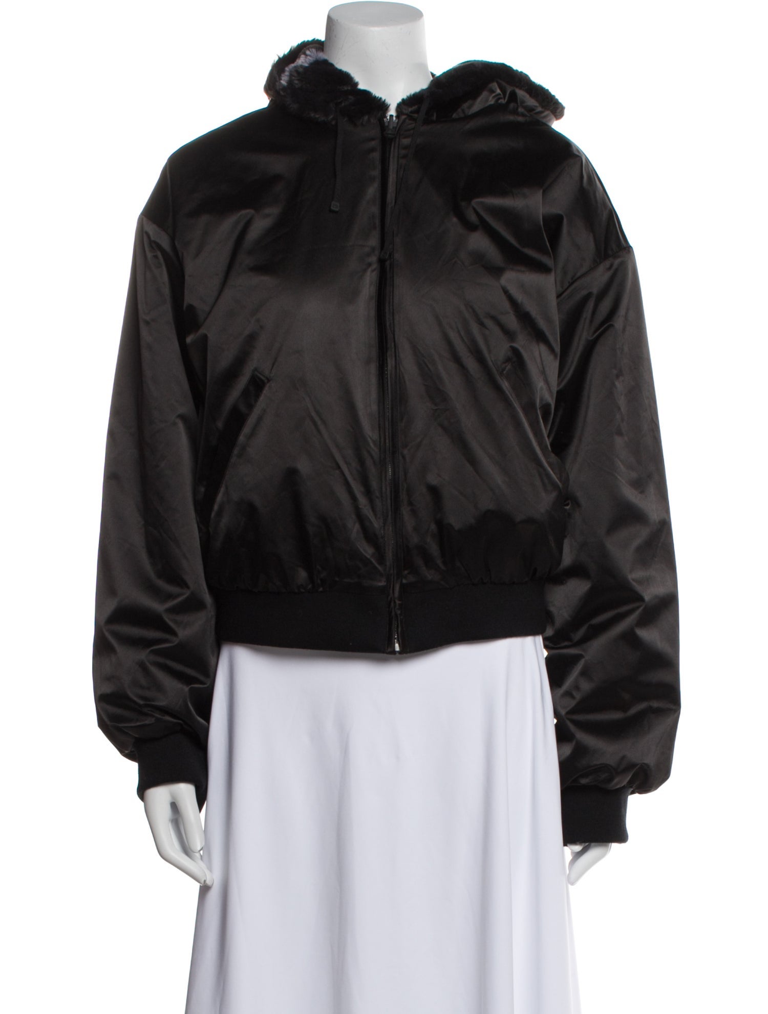 Blanc Noir Bomber Jacket