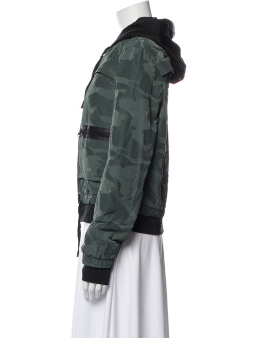 Blanc Noir Printed Bomber Jacket