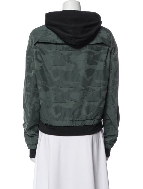 Blanc Noir Printed Bomber Jacket