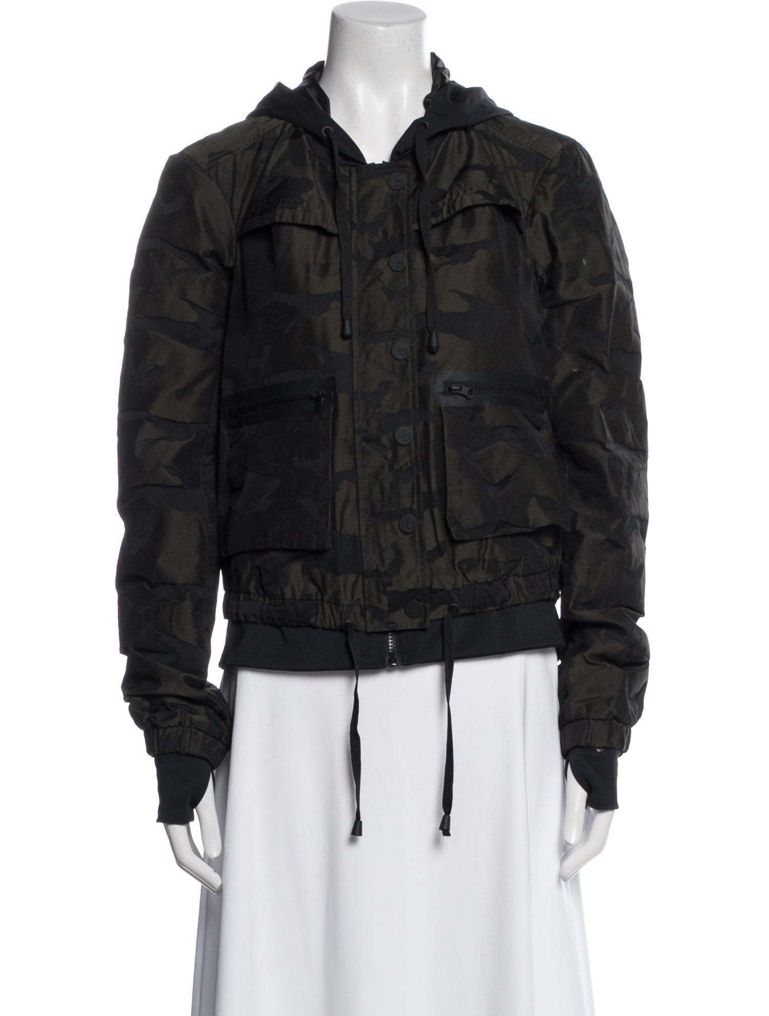 Blanc Noir Bomber Jacket