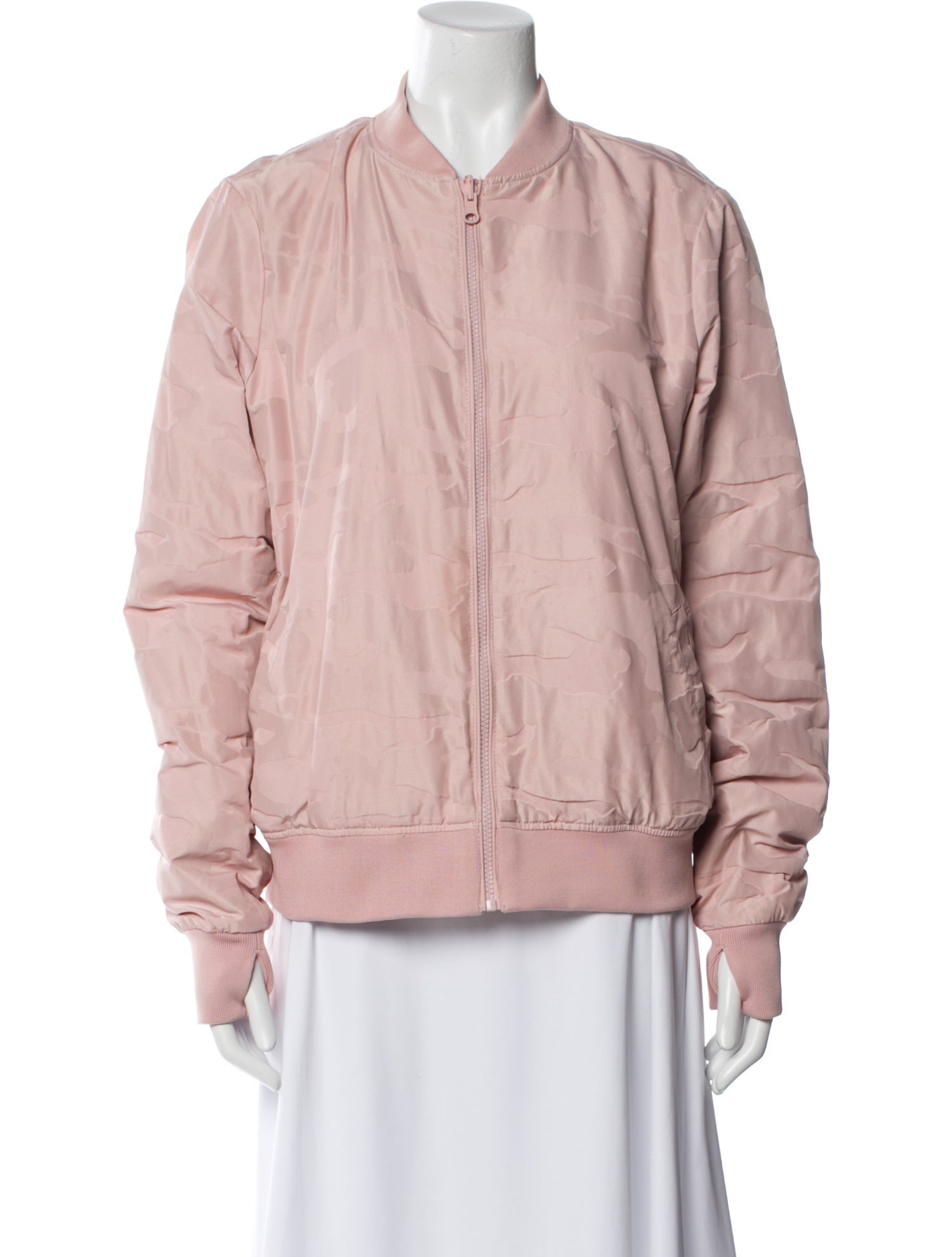 Blanc Noir Bomber Jacket