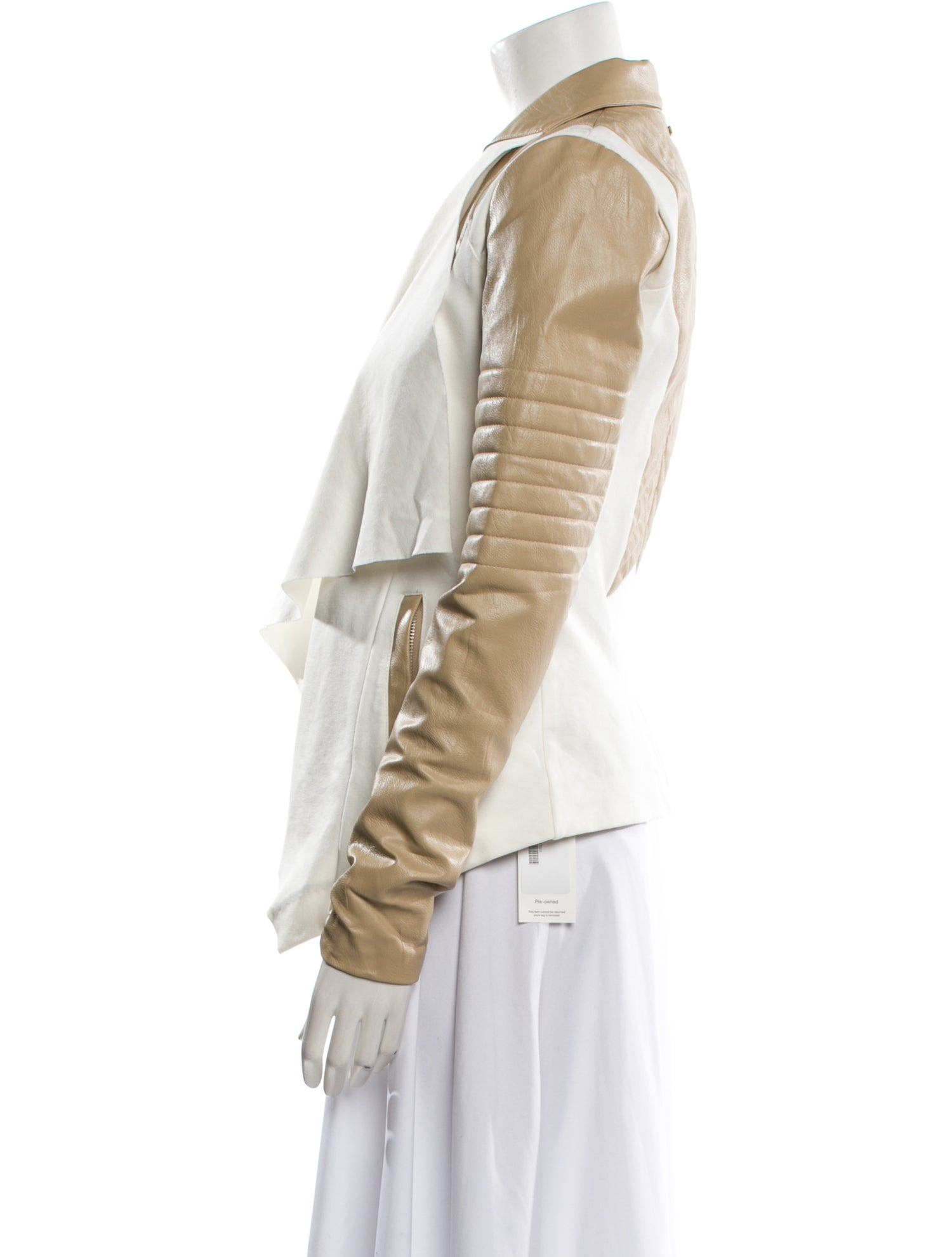 Blanc Noir Striped Jacket