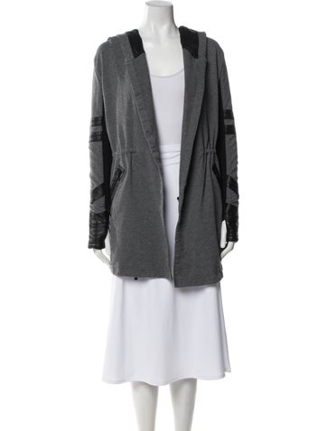 Pre-owned Blanc Noir Blazer In Gray