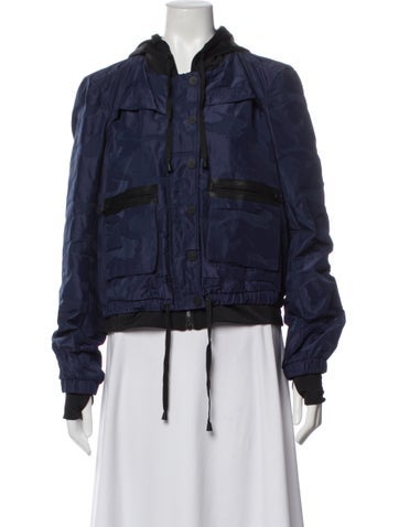 Pre-owned Blanc Noir Performance Jacket In Blue
